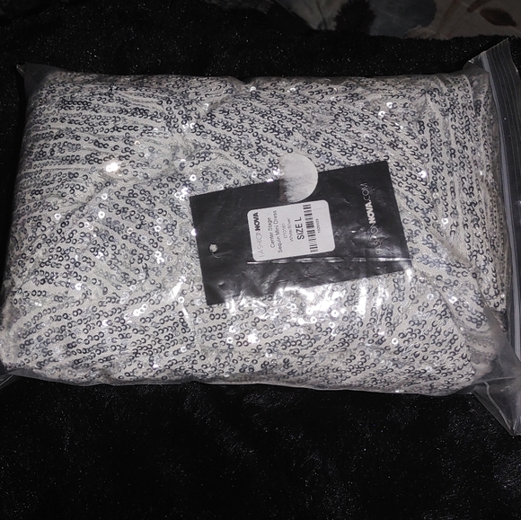 Fashion Nova "Center Stage Mini Dress" Size L - Picture 1 of 11